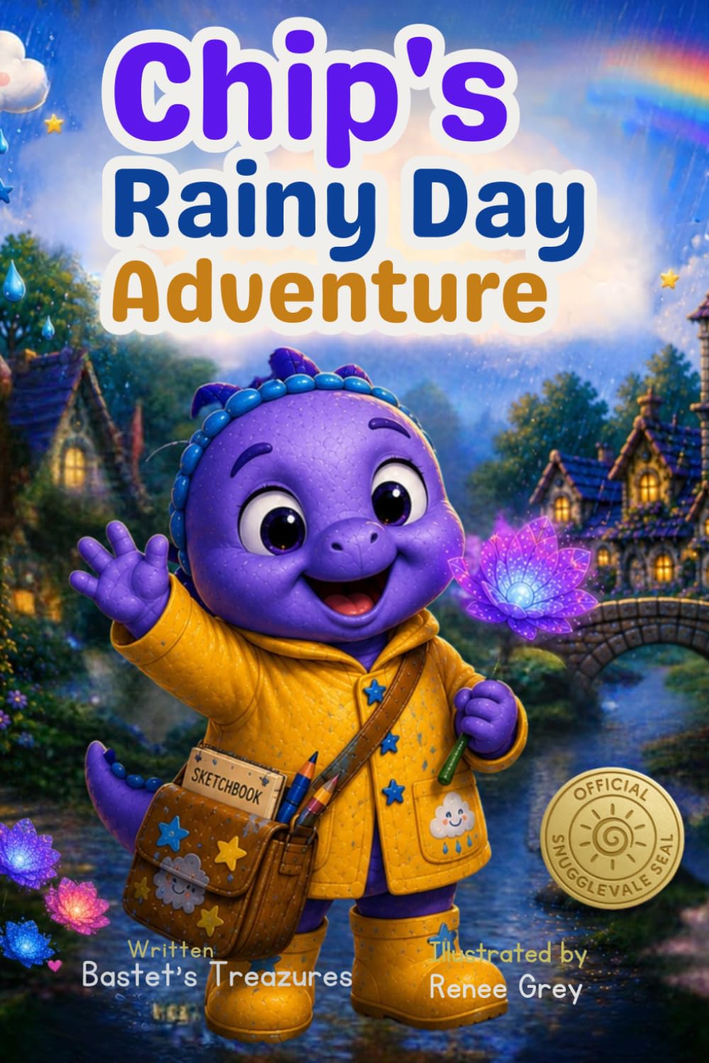 Chip's Rainy Day Adventure: When Puddles Lead to Wonders