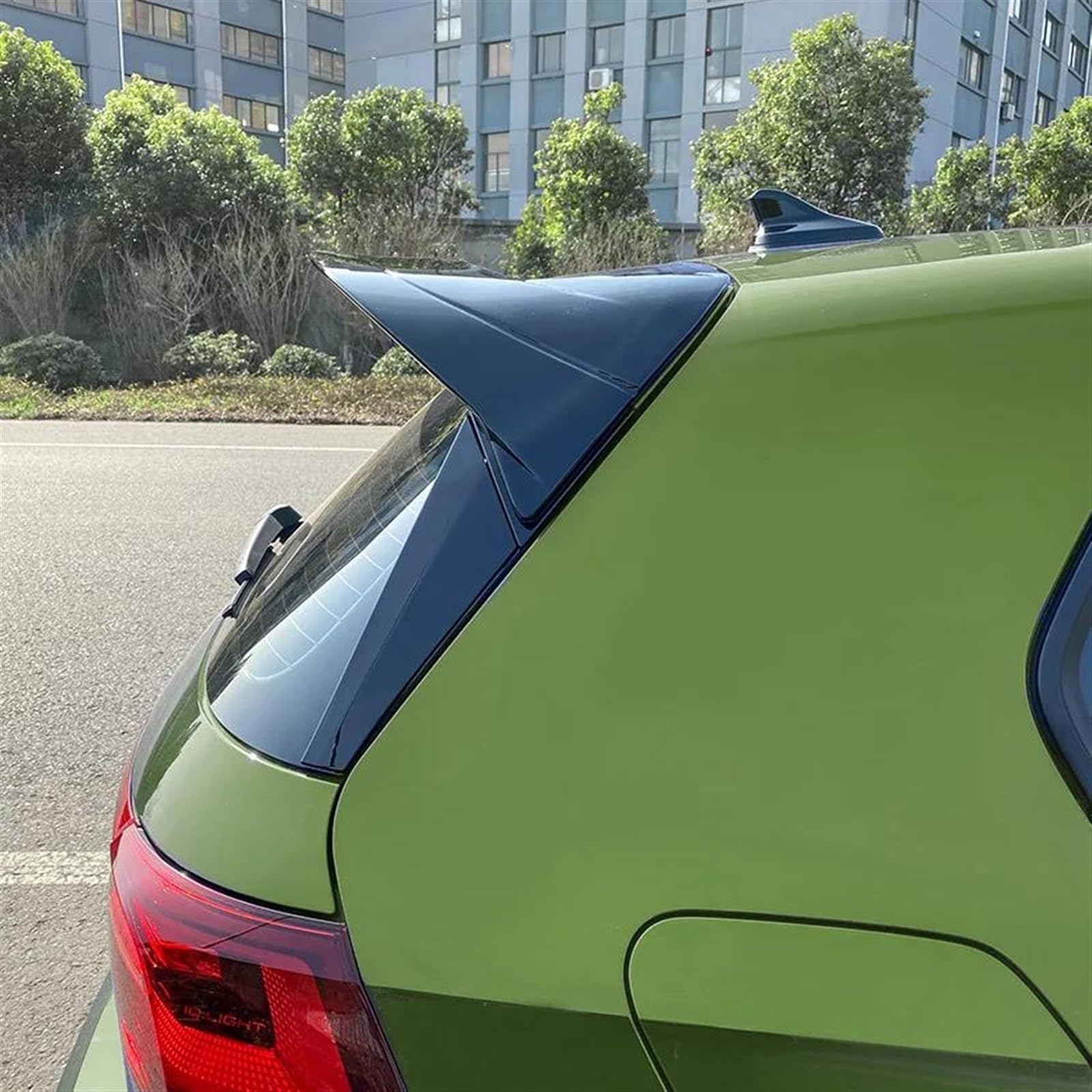 Alerón Trasero del Coche para VW For Golf 8 MK8 For GTI R For GTD Clubsport CS 2020+, Alto Rendimiento FáCil de Instalar Tapa Protectora PortóN Trasero, Accesorios para CarroceríA