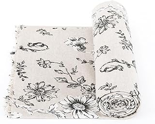 Linen Floral Fabric by The Yard - Upholstery Fabric by The Yard Sewing Q...