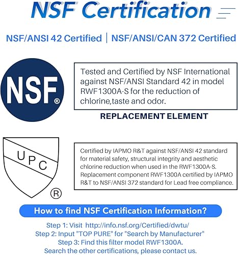 Miniatura 2 de ICEPURE DW2042FR-09 Reemplazo para Daewoo DW2042FR, Kenmore 46-9130, DW2042F-09, FRNY22D2V, RWF1300A, EP-DW2042FR-09, FRN-Y22D2V, FRN-Y22D2W 469130