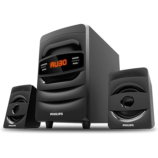 PHILIPS Audio MMS2625B 21 Channel 31 W Bluetooth Connectivi