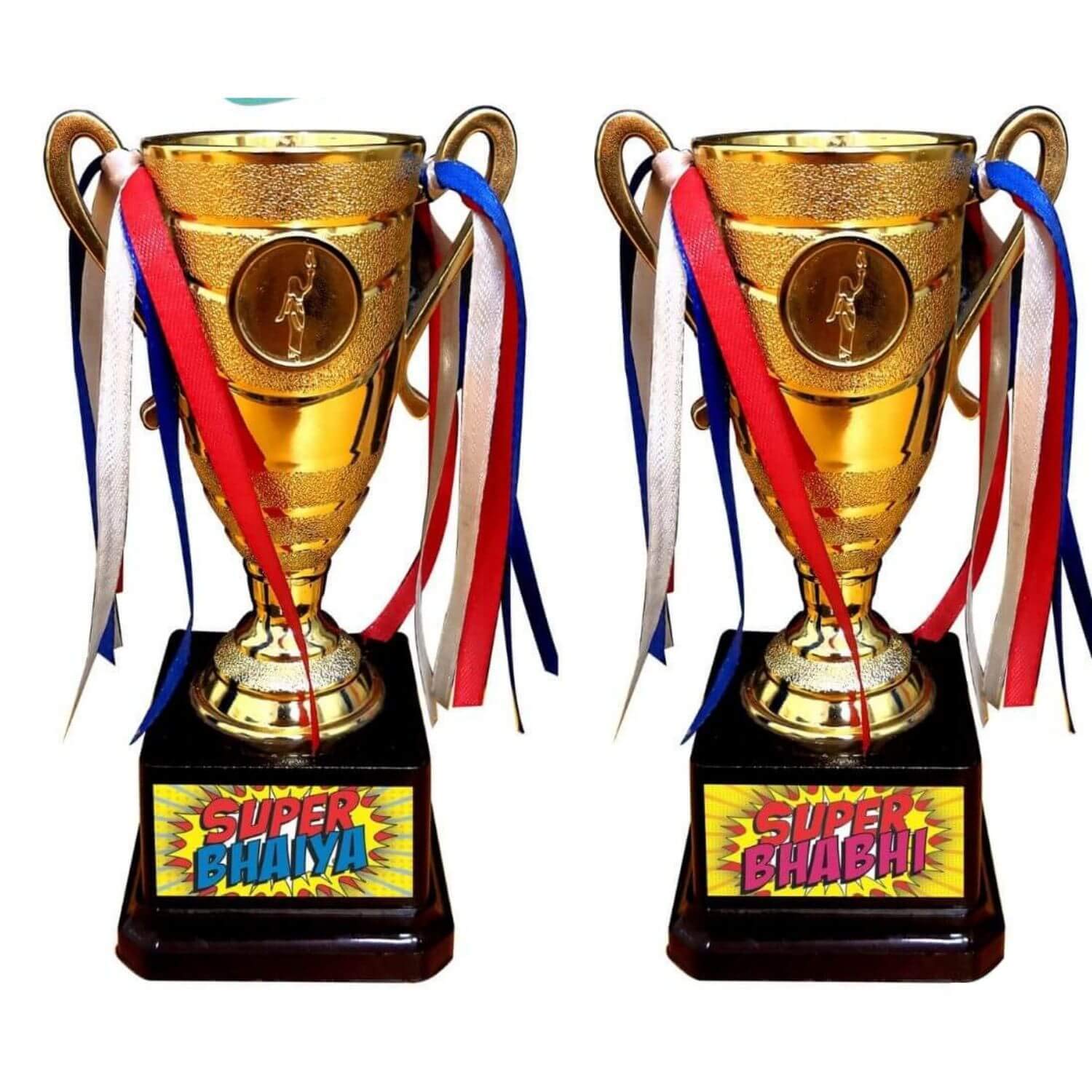 for Bhaiya Bhabhi Combo, Super Bhaiya Bhabhi Trophy Award Set of 2-picture-23