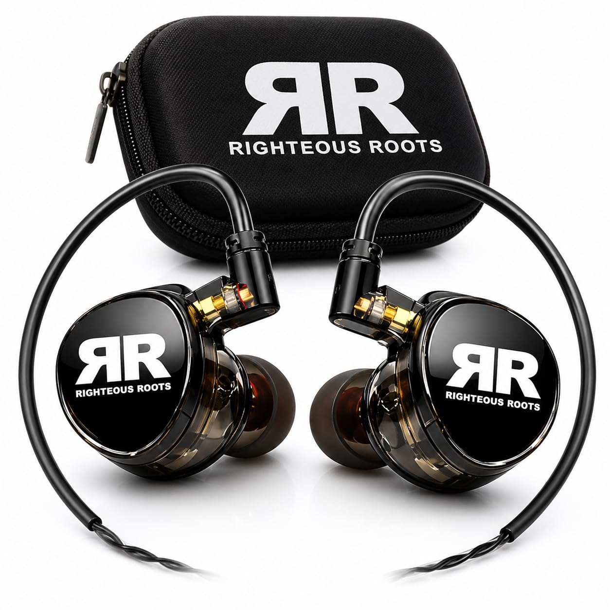 Amazon.com: Righteous Roots RR-EV1 Professional Dual Driver in-Ear