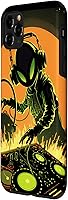 Vista 2 de iPhone 11 Pro Max EDM Alien Rave Astronaut Alien DJ, Alien DJing in Space Case