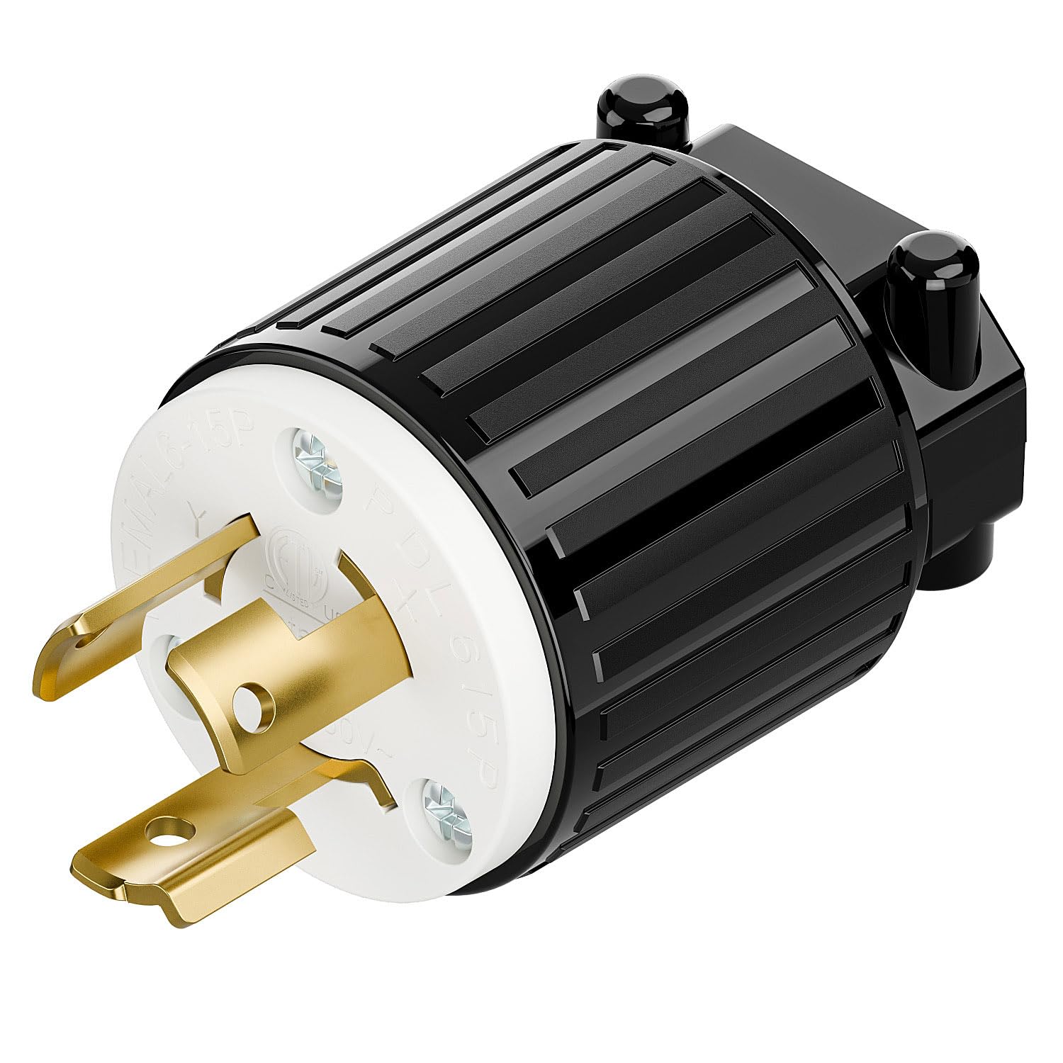 NEMA L6-15P Locking Plug, Twist Lock Male 15Amp 250Volt Generator