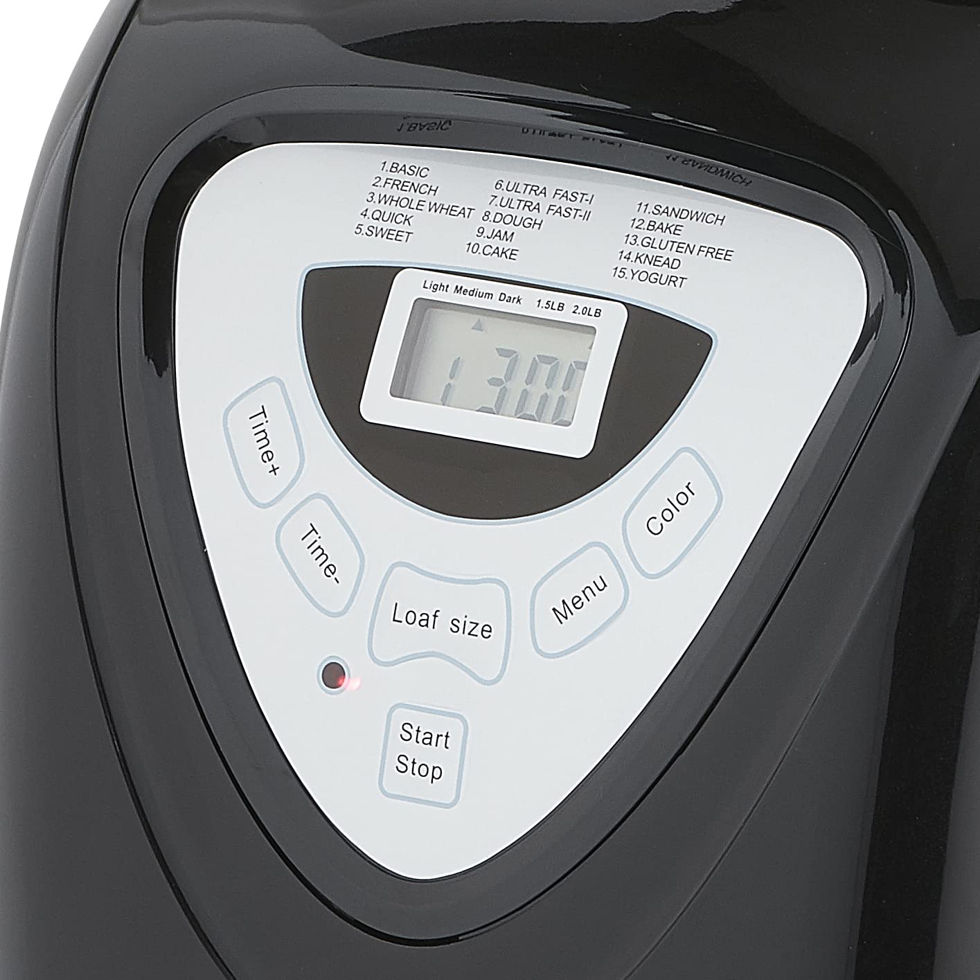 Maszyna do wypieku chleba Princess 152009 Bread Maker – idealna w przypadku specjalnej diety lub alergii na gluten – 15 programów do 900 gramów chleba - moc 600 W
