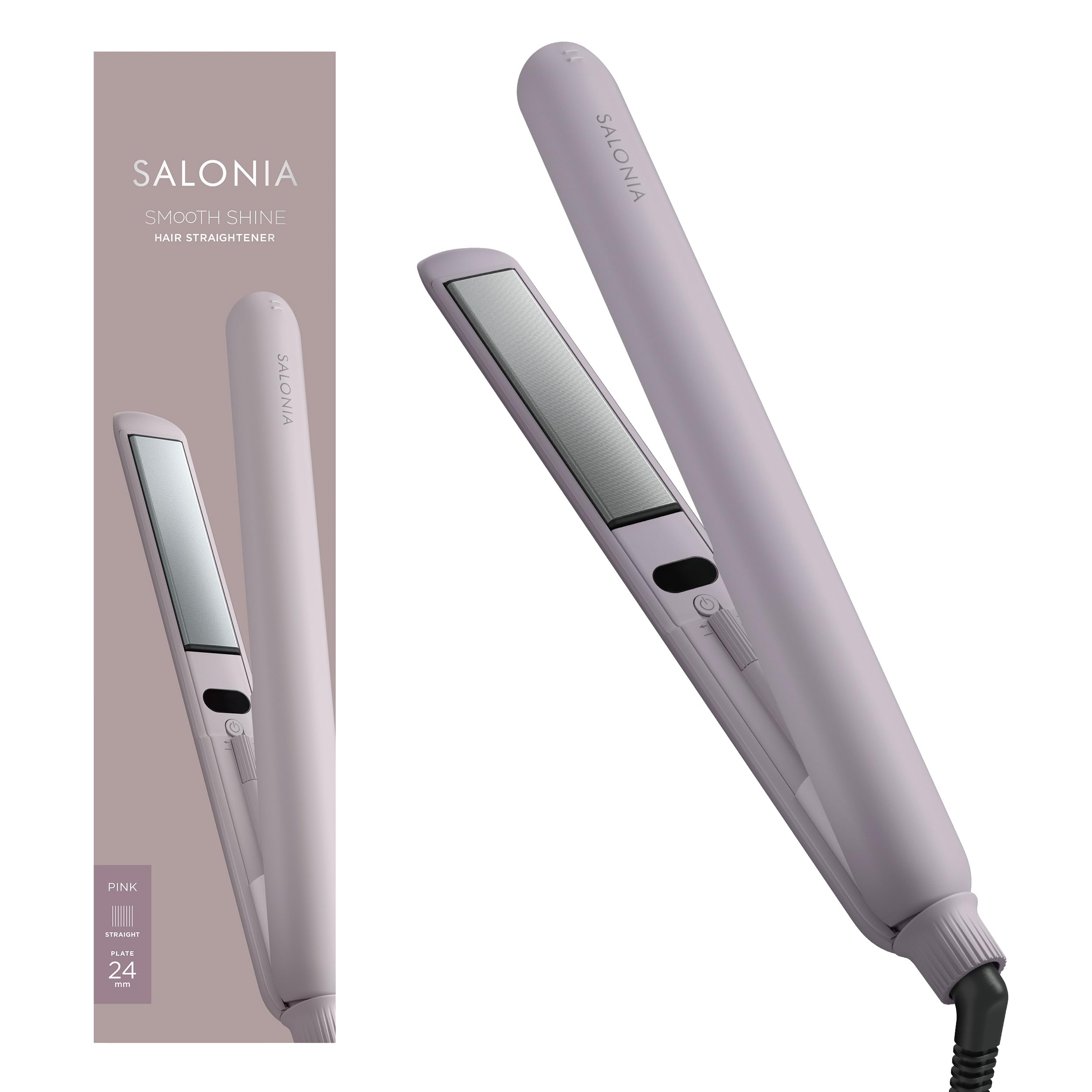 Amazon.co.jp: SALONIA サロニア スムースシャイン ストレートアイロン