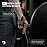 DMoose Fitness Lifting Straps 24 (Pair) - 5mm Padded Wrist Straps for Weightlifting & Powerlifting - Cotton Lifting Strap with Silicone Grip for Men & Women - Deadlift Strap for Gym (Cocoa Silicone)