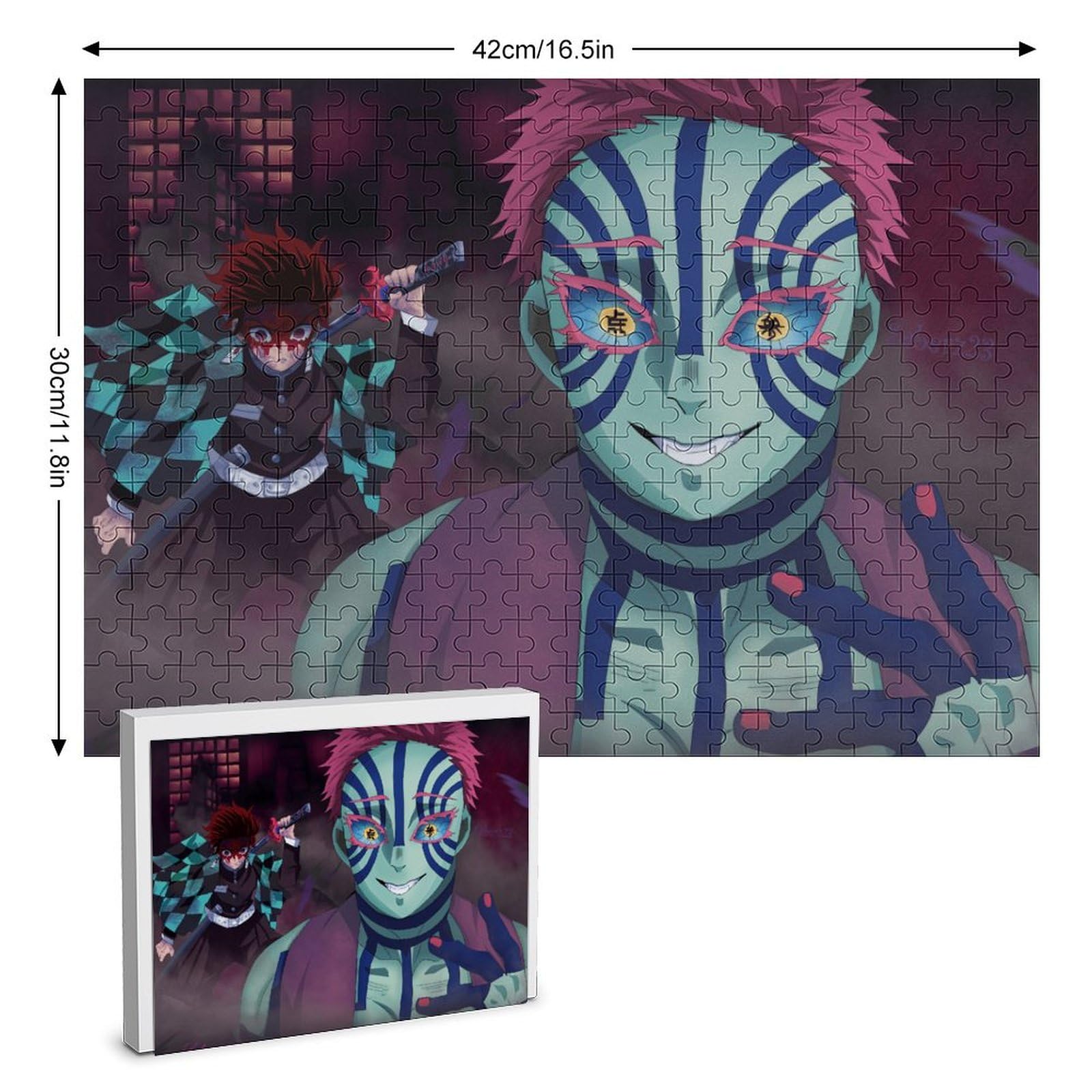 Amazon.co.jp: 鬼滅の刃 ジグソーパズル 300 PCS GM523-猗窩座 あかざ