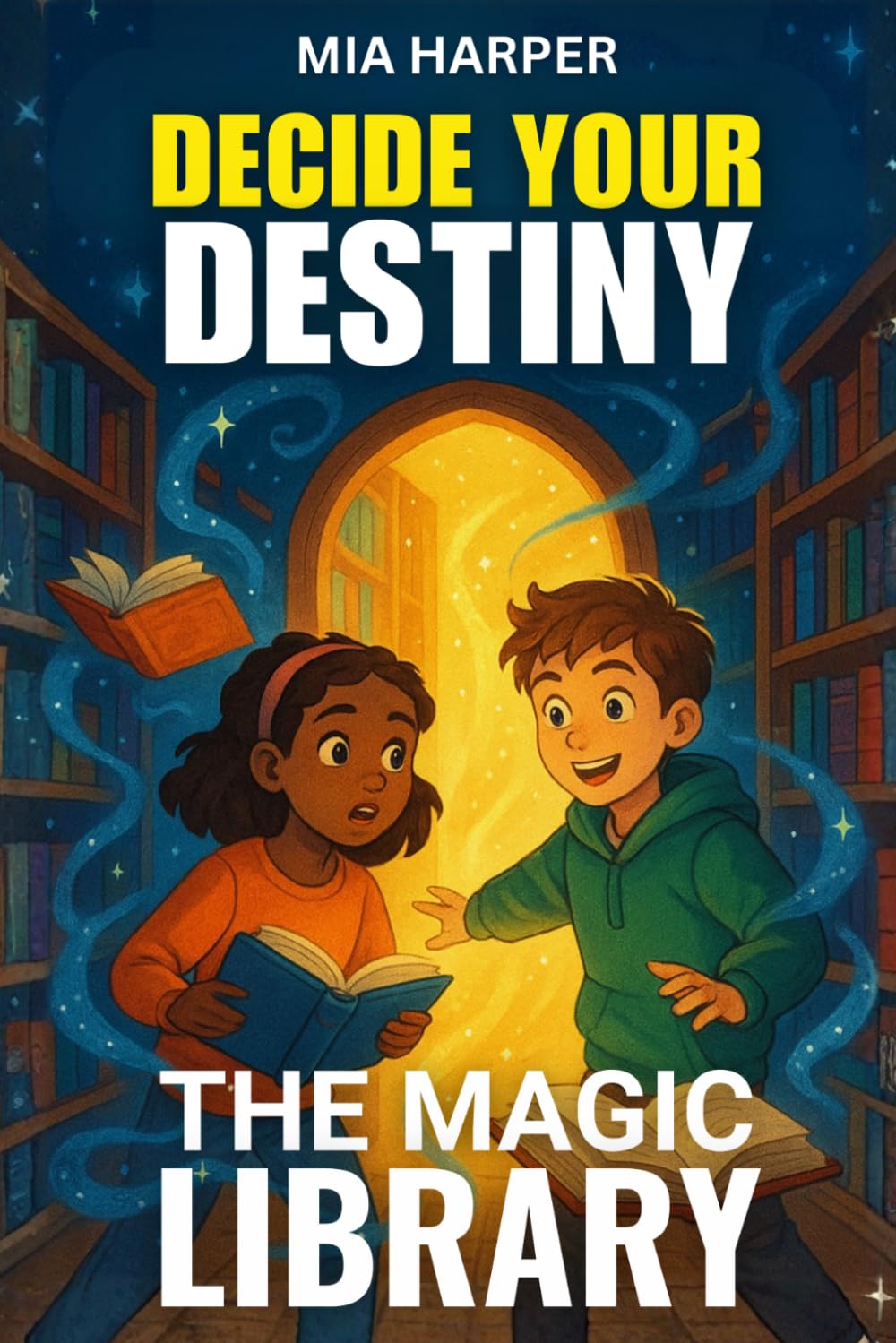 Decide Your Destiny: Tha Magic Library: Adventures, friendship, and magic inside a mysterious library