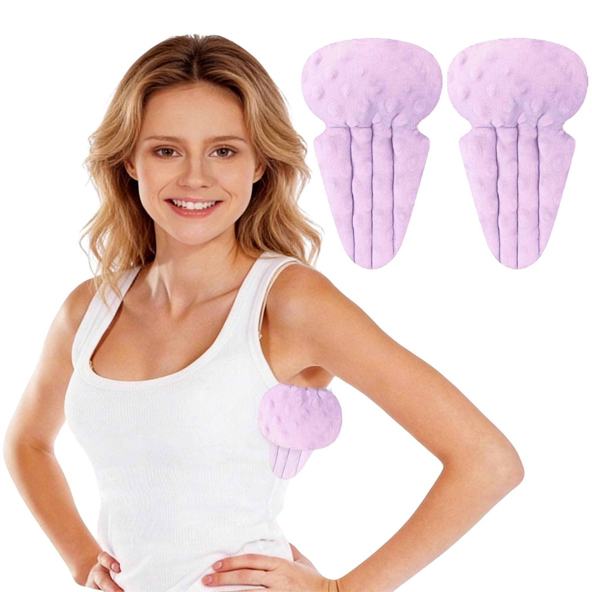 MINGZE 2 Pcs Lymphedema Axillary Pillow, Armpit Pain Relief Mastectomy Recovery Supplies, Mastectomy Pillow, Mastectomy Must Haves Armpit Pillow, Cotton Lumpectomy Mastectomy Pillows For Pain Relief