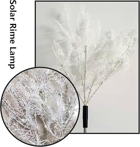 Miniatura 3 de Paquete de 2 luces solares para exteriores, luces de jardín, impermeables, insertadas en el suelo, luces decorativas para patio, iluminación de