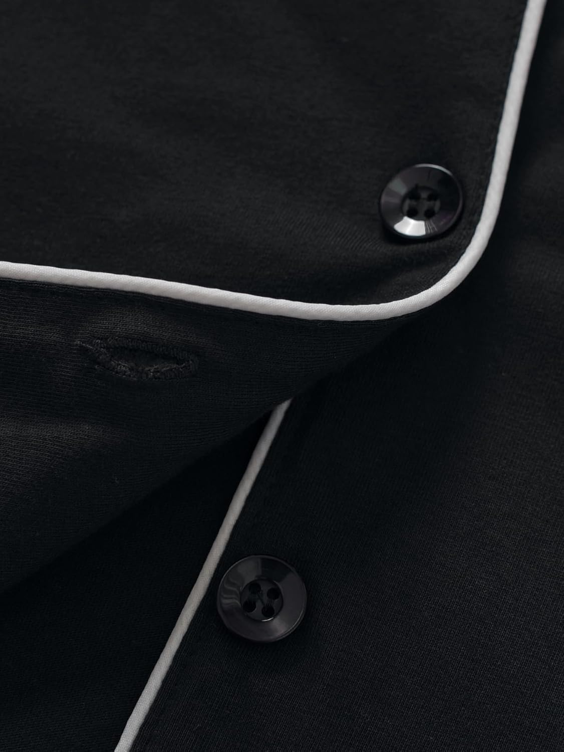 Latuza Women's Petite Size Button Down Pajamas Set Long Sleeve - Image 5