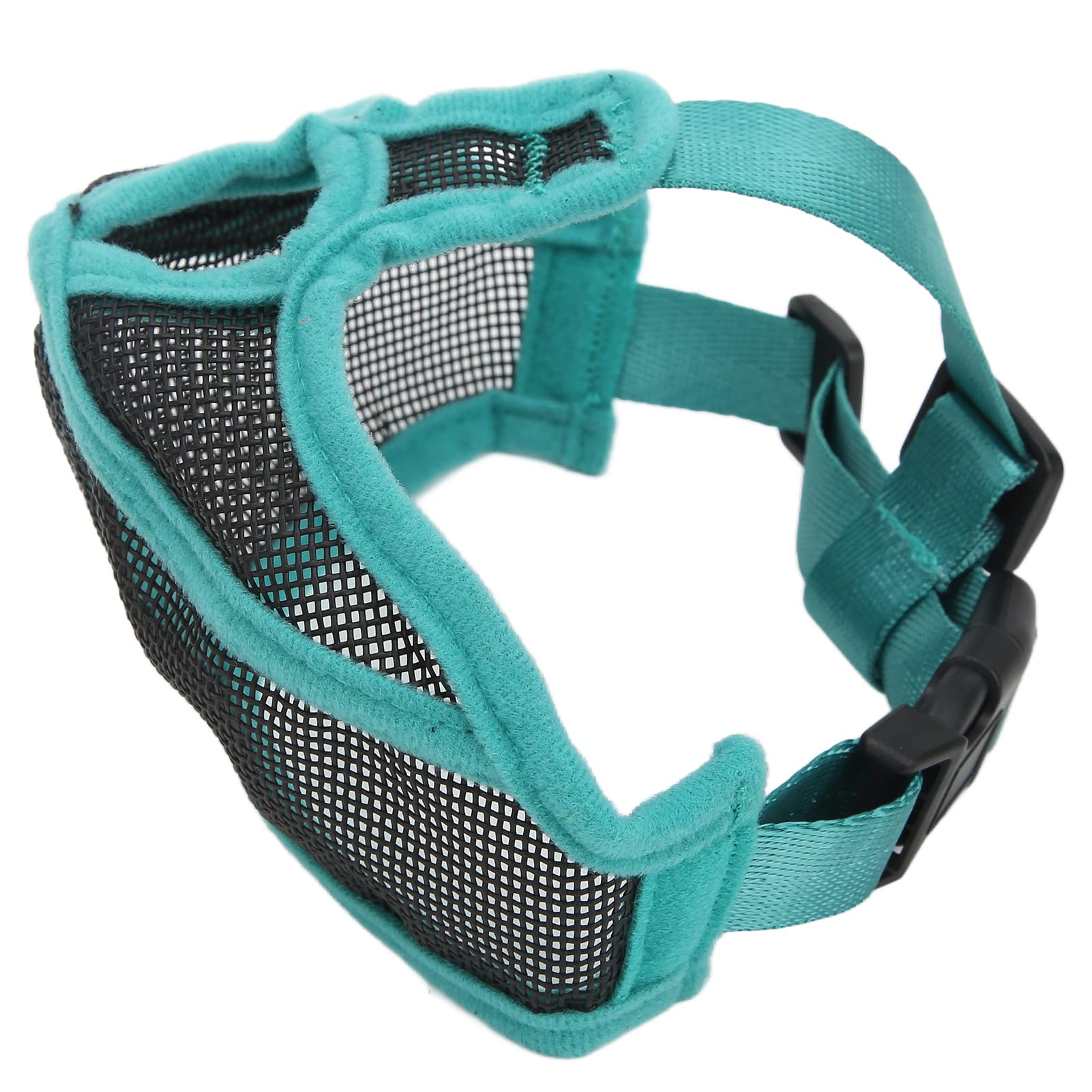 Gatuxe Short Snout Dog Muzzles, Breathable Bulldog Mouth Muzzle Fitting Comfortable for Dogs(S)