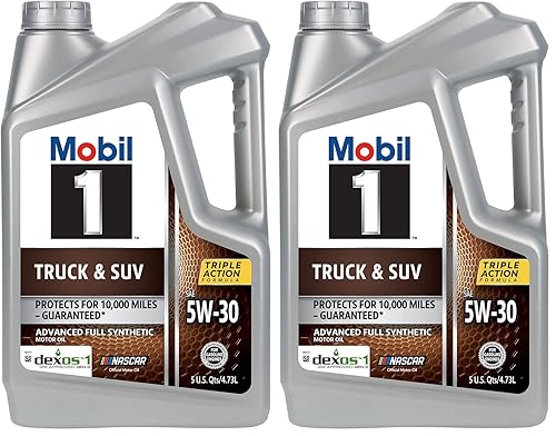 Mobil 1 Motor Oil 5W-30, 5 Quart | Full Synthetic