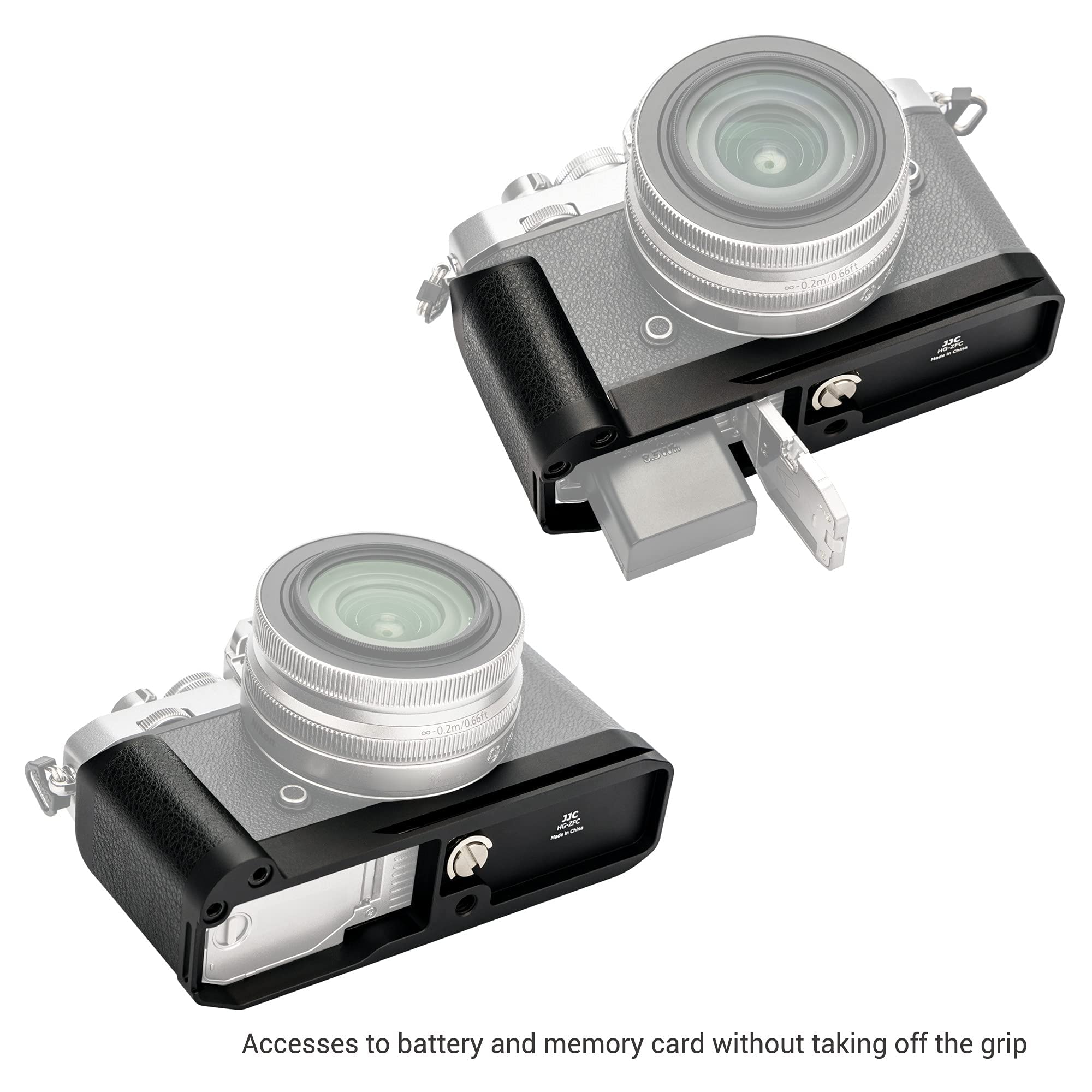 Nikon Z fc ボディ Zfc シルバー L型グリップ Amazon.com : Z fc Handgrip, Metal L-Shape Grip L Bracket Holder