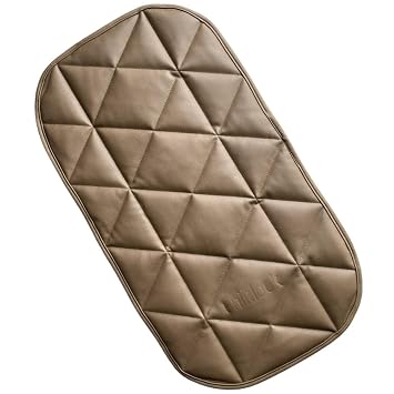 Quilted Padded Vegan Leather Portable Changing pad Mat | Play mat Baby Toddler Infant by Uniklook | Baby Diaper | Tummy Time Mat Crawling Play Time | Waterproof Baby Infant Floor Mat 16x30 Tan