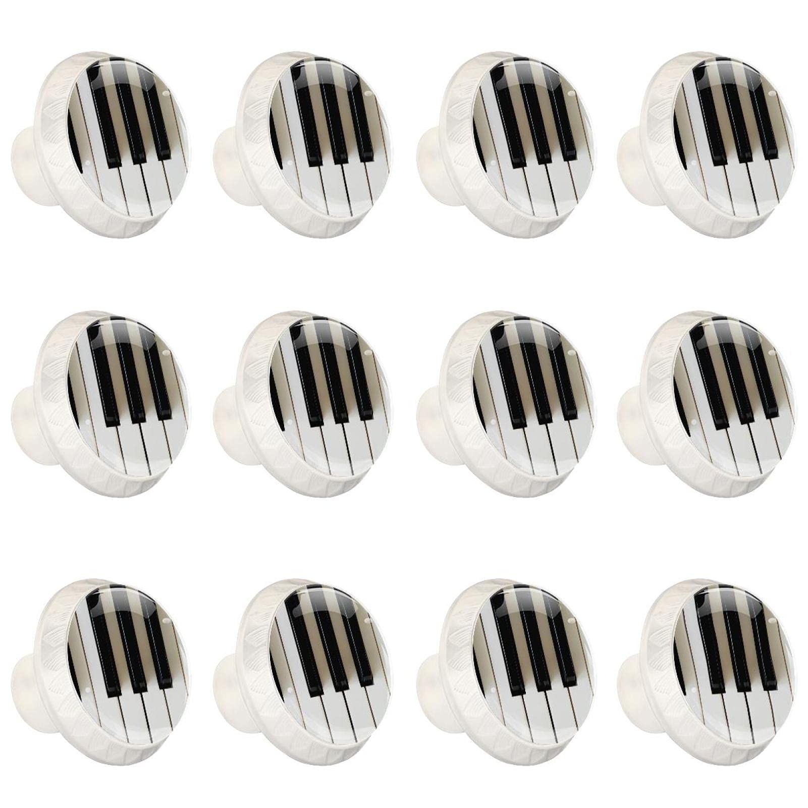 Boutons d'armoires de cuisine touches de piano pour relooker un buffet ou une commode