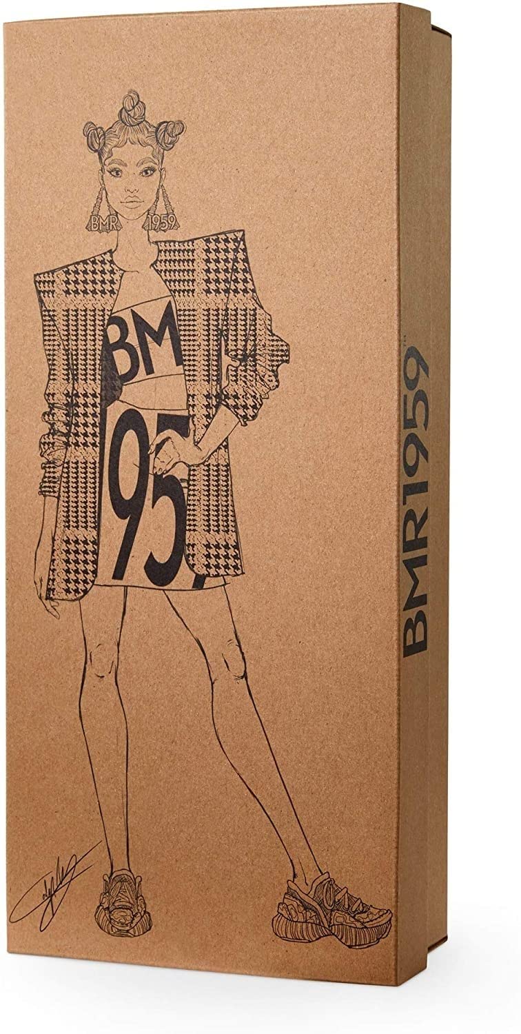 Barbie GNC46 BMR1959 (lilahaarig) Streetwear Karo-Blazer, Spielzeug ab 6 Jahren