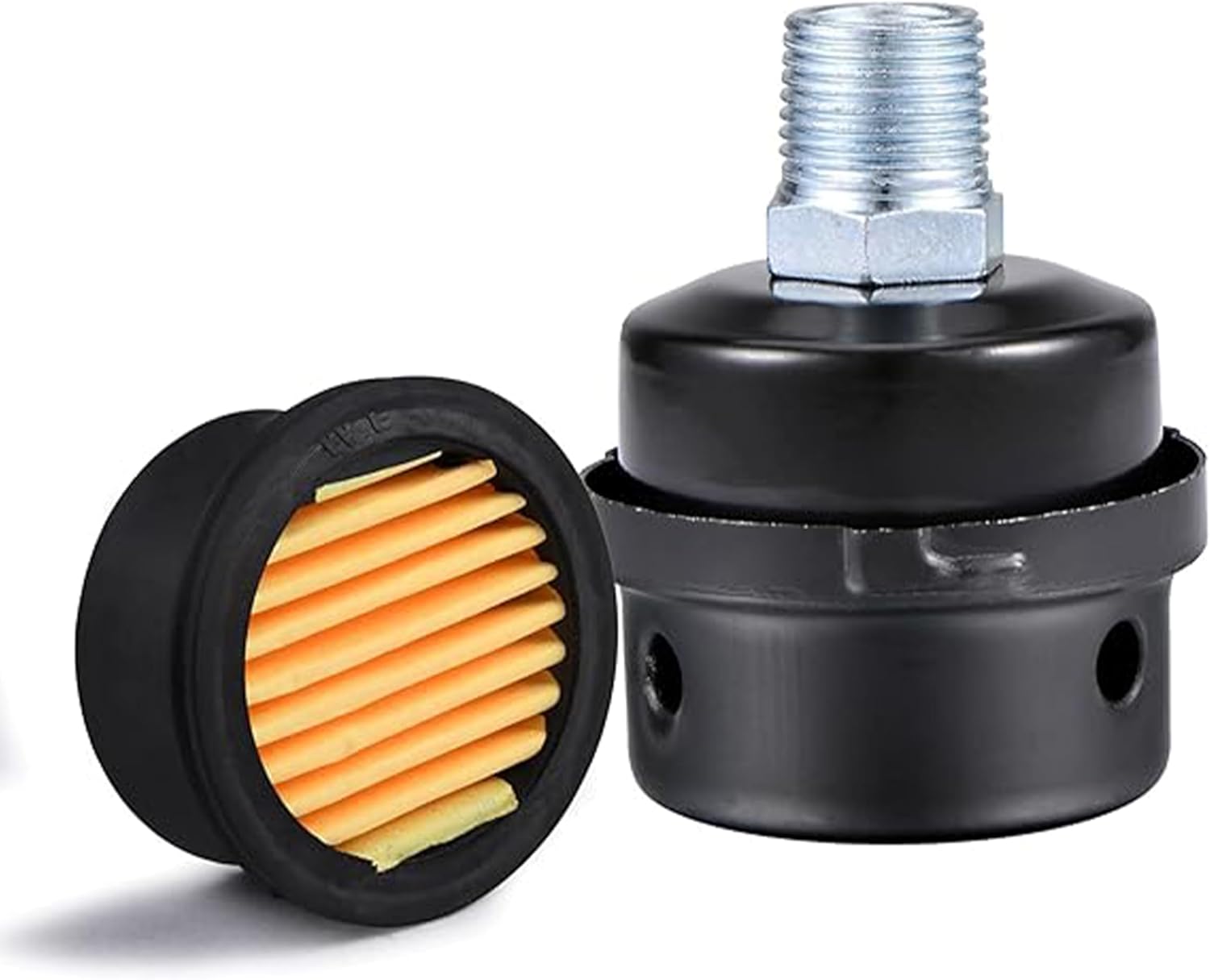 HL018200AV Air Compressor Silencer Filter Metal 20mm Thread 1/2"PT 20mm For C-ampbell H-ausfeld Husky Sears Air Compressor