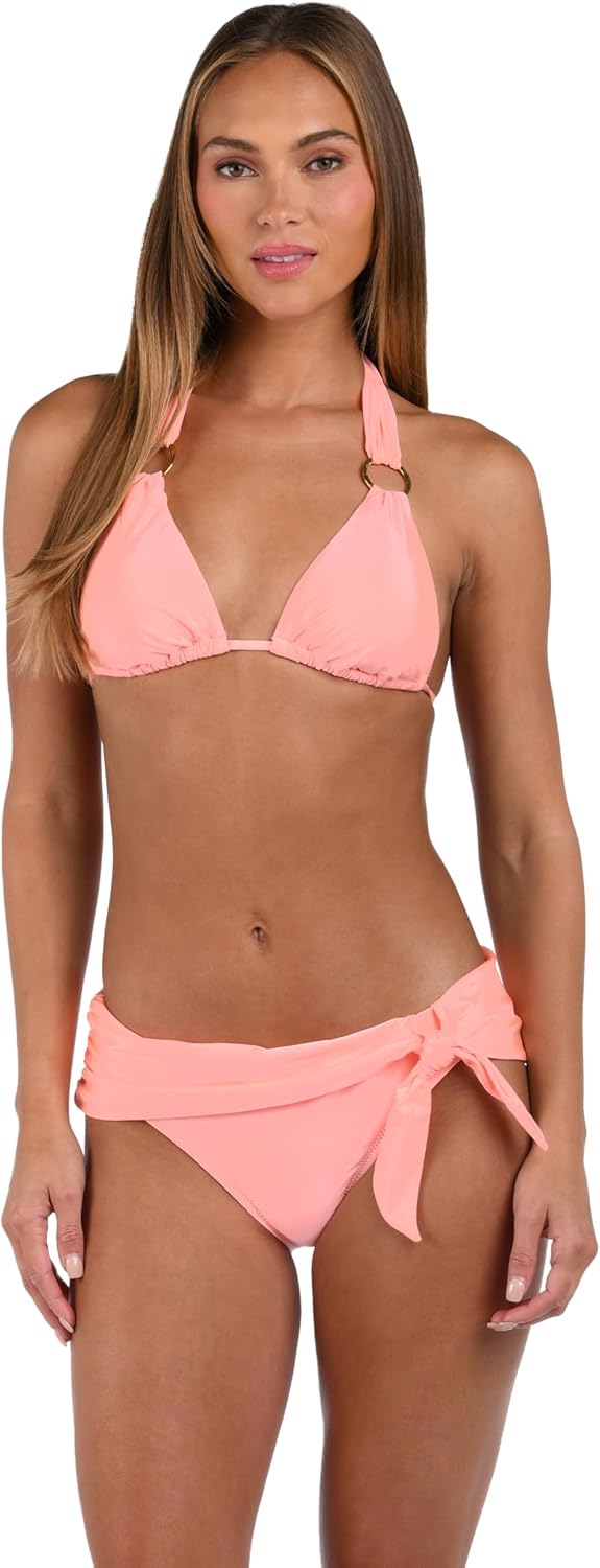 Sunshine 79 Womens Triangle Halter Bikini Swimsuit Top