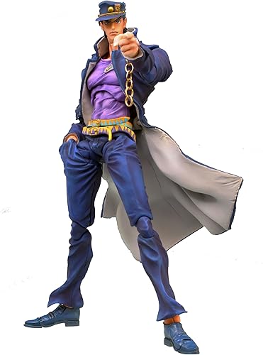 Muñeco de Jotaro Kujo de la extraña aventura de Jojo parte tres Stardust Crusaders marca MediCos Muñeco de Jotaro Kujo de la extraña aventura de Jojo parte tres Stardust Crusaders marca MediCos