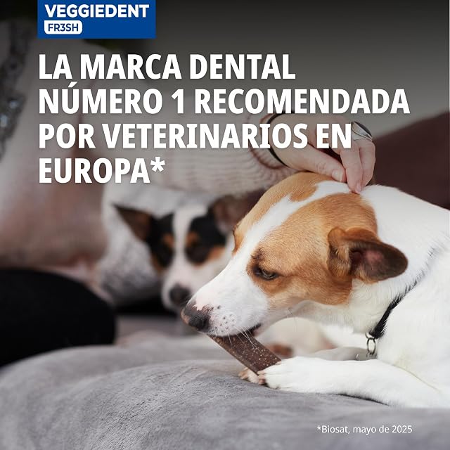 Foto 7 de 7 de Virbac VeggieDent FR3SH - Snack Dental para Perros Pequeños (5-10 kg)