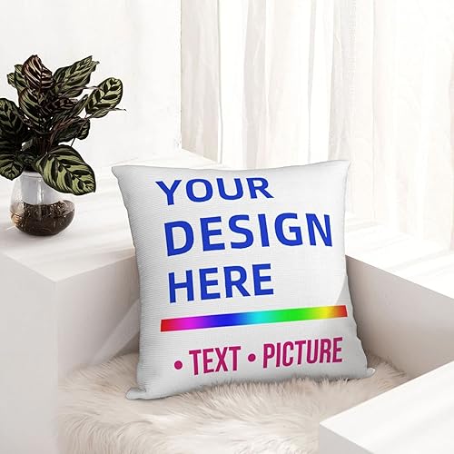 Miniatura 6 de Funda de almohada personalizada personalizada Funda de almohada estándar con imagen, texto y foto, regalos