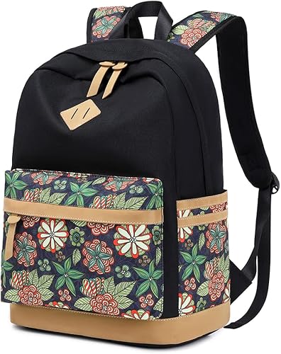 Mochila para mujeres y niñas, mochilas para la escuela, mochila ligera de lona para laptop, mochila bonita