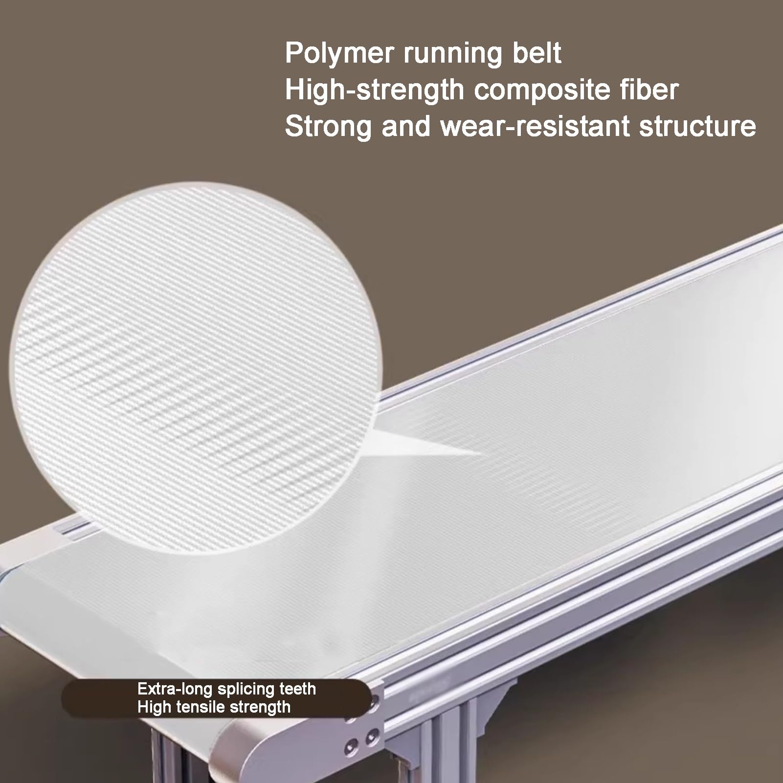 Mini-PVC-Förderband, Desktop-Transporter für Fließband, 25 x 120 cm, ideal für Verpackung und Herstellung und effiziente Materialhandhabungslösung