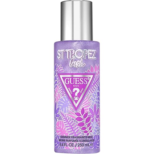 GUESS Destination St. Tropez Lush Shimmer Body Mist Spray, 8.4 Fl Oz