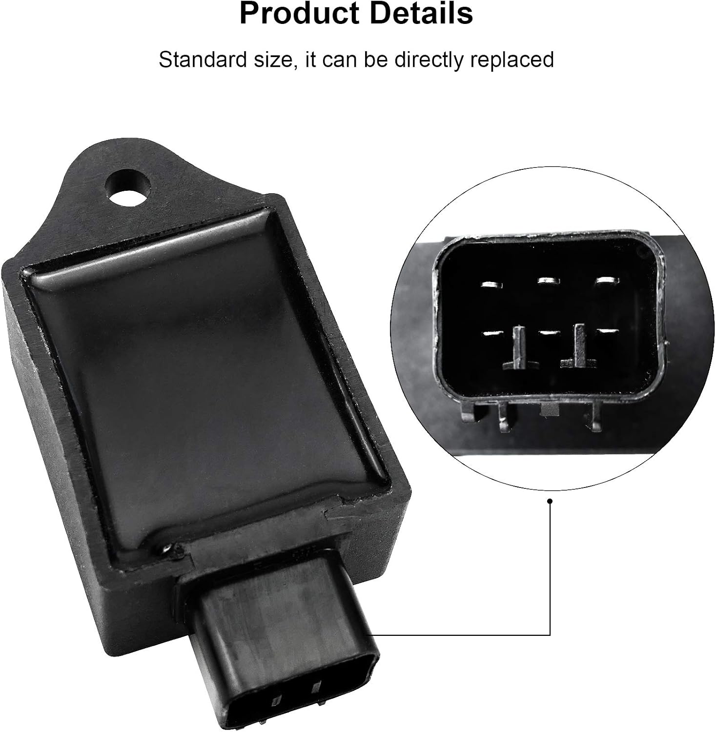 CDI Ignitor Fit for EZ-Go Golf Cart with MCI Engine 2004-2008 Replace EPIGC108 72872-G01