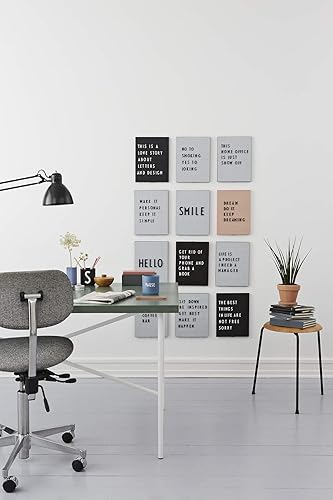 Vista 11 de Design Letters Tablero de letras de fieltro Tablero de mensajes A4 Tablero de letras intercambiable para uso diario Uso como tablero de menú