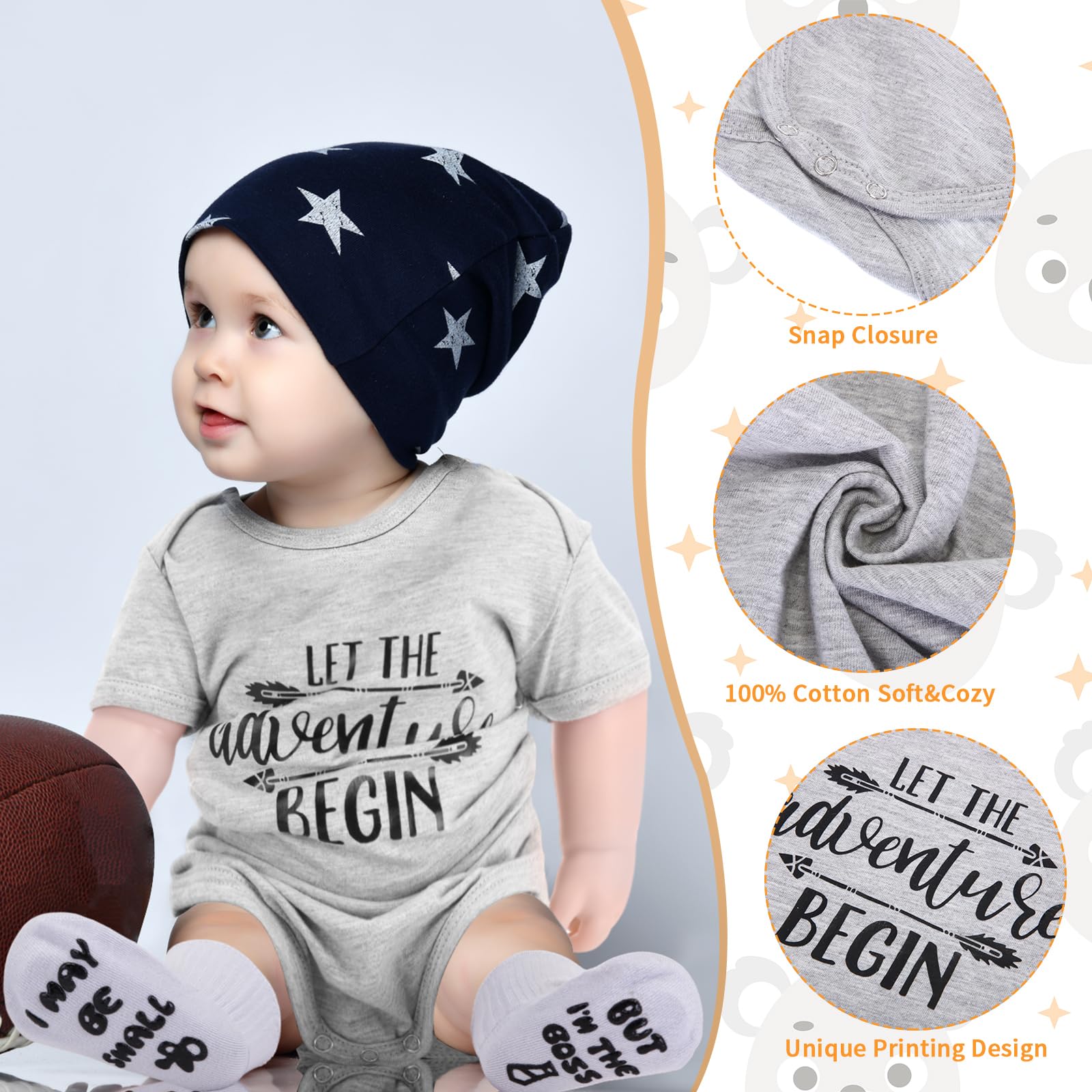Chuarry 10 Pcs Pregnancy Gifts for New Parents New Mom Women Gender Reveal Gifts Baby Shower 20oz Mom and Dad Tumblers Frame Unisex Jumpsuit for First Time Parents Gift Supplies (Classic, Gray)
