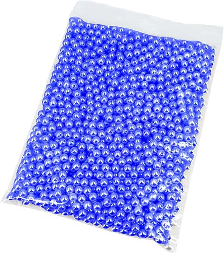 900 perlas de relleno de jarrón de 0.315 pulgadas, sin agujero, para rellenos de jarrón para jarrón, cuentas de maquillaje para delineador de ojos,