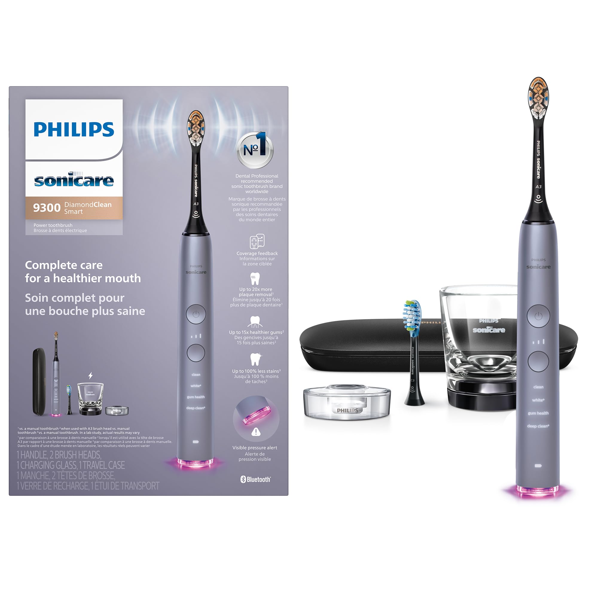 Philips Sonicare DiamondClean Smart 9300 Cashmere Grey, HX9903/45