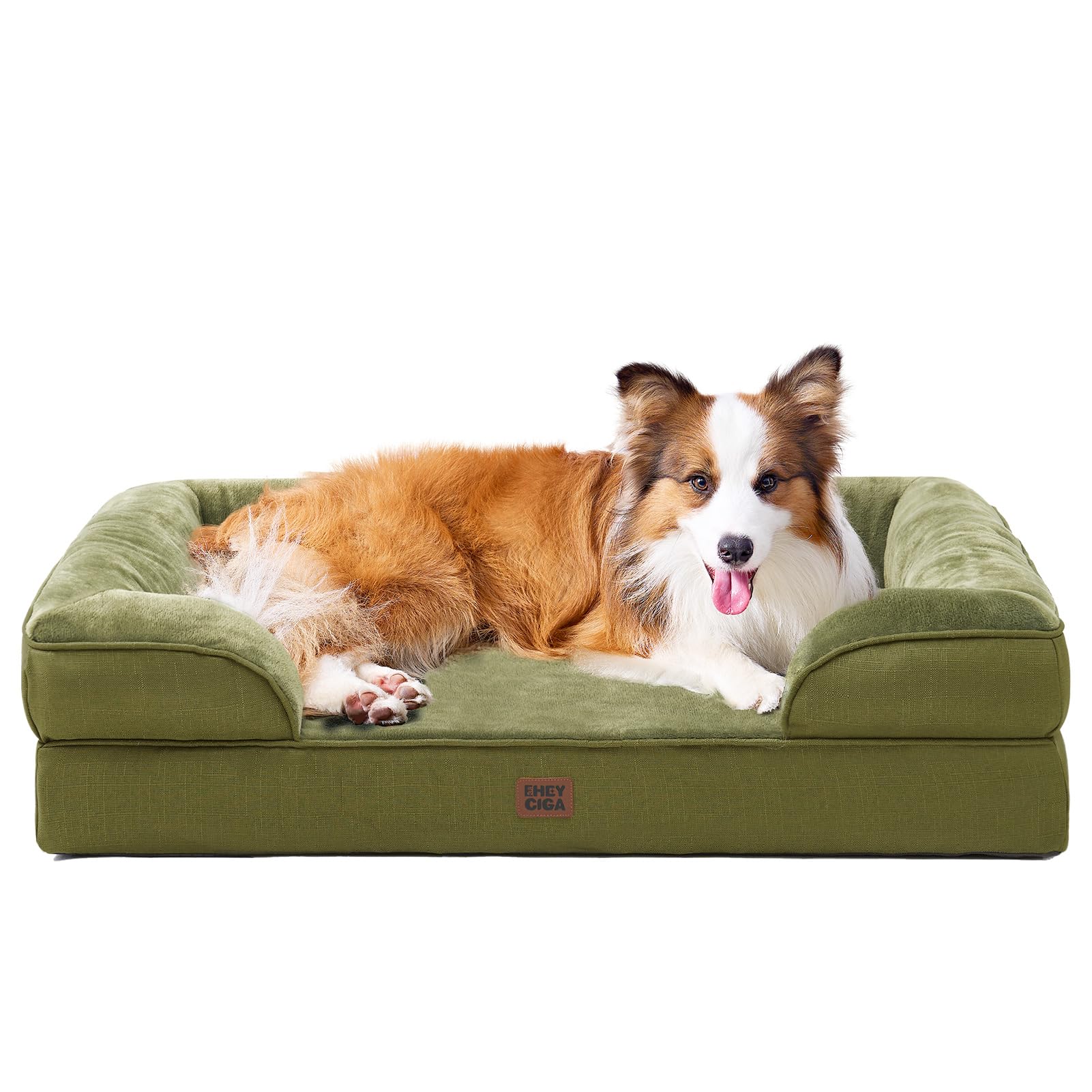 EHEYCIGA Orthopedic Dog Beds Large Sized Dog, Waterproof Washable Pet Bed