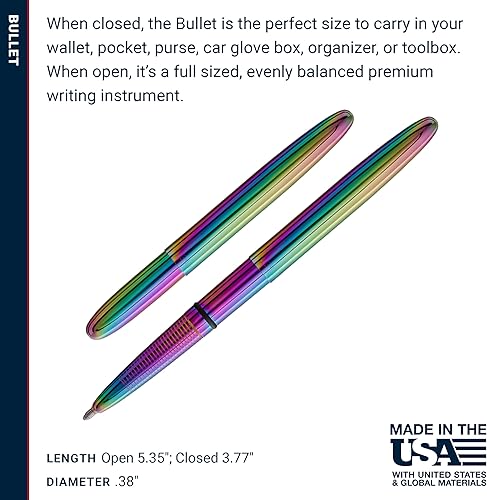 Miniatura 6 de Fisher Space Bullet Space Pen nitruro de titanio arcoíris 400 RB