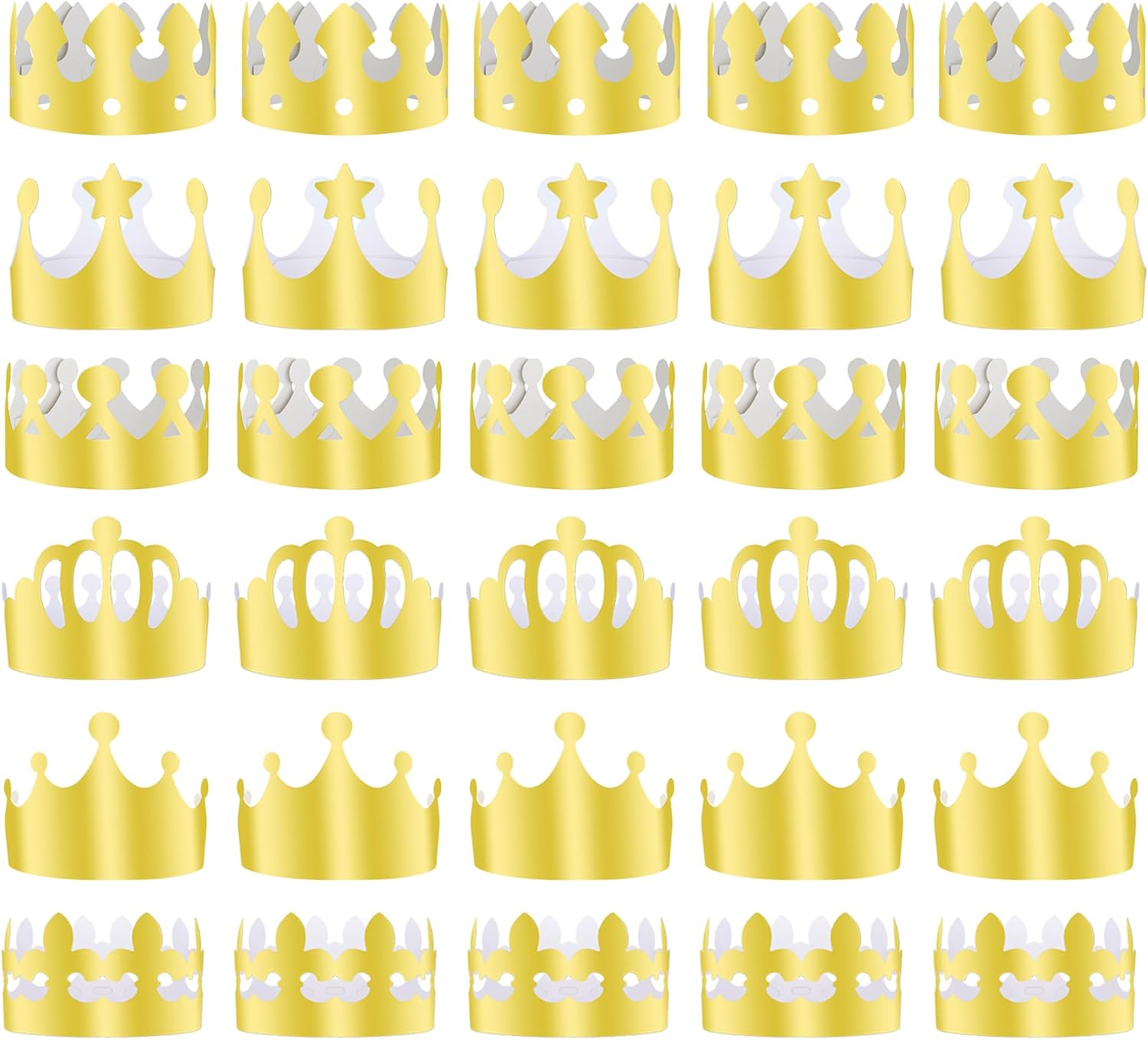 Paper Crowns Hat for Gold Foil Party Hat Birthday Party Baby Shower beauty pageant Photo Props Paper Crowns Hat for Gold Foil Party Hat Birthday Party Baby Shower beauty pageant Photo Props