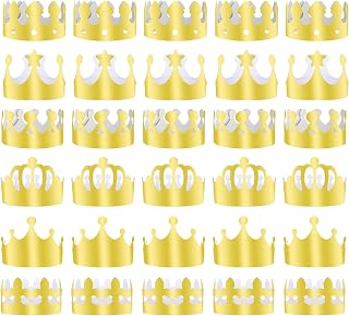 Paper Crowns Hat for Gold Foil Party Hat Birthday Party Baby Shower beauty pageant Photo Props