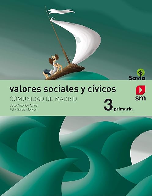 Portada de Valores sociales y cívicos. 3 Primaria. Savia