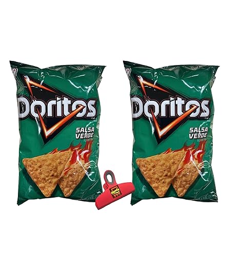 Doritos - Paquete variado de chips de tortilla  Munchie Box Curations (Salsa Verde, (2) bolsas de 9.75 onzas)