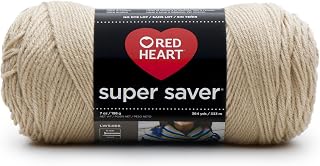 Red Heart Super Saver Yarn, Buff