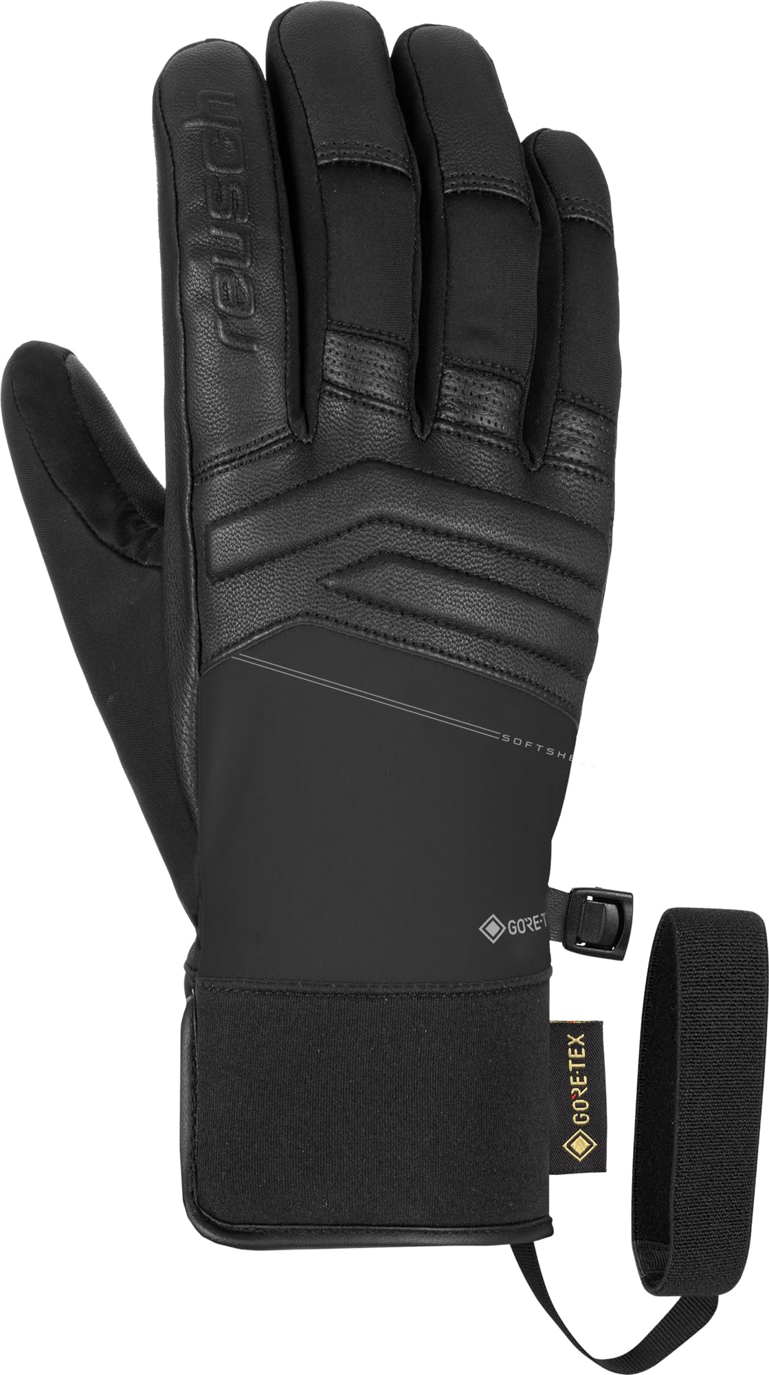 Reusch Męskie rękawiczki Jupiter Gore-TEX bardzo ciepłe, wodoodporne, oddychające, rozmiar 9, czarne