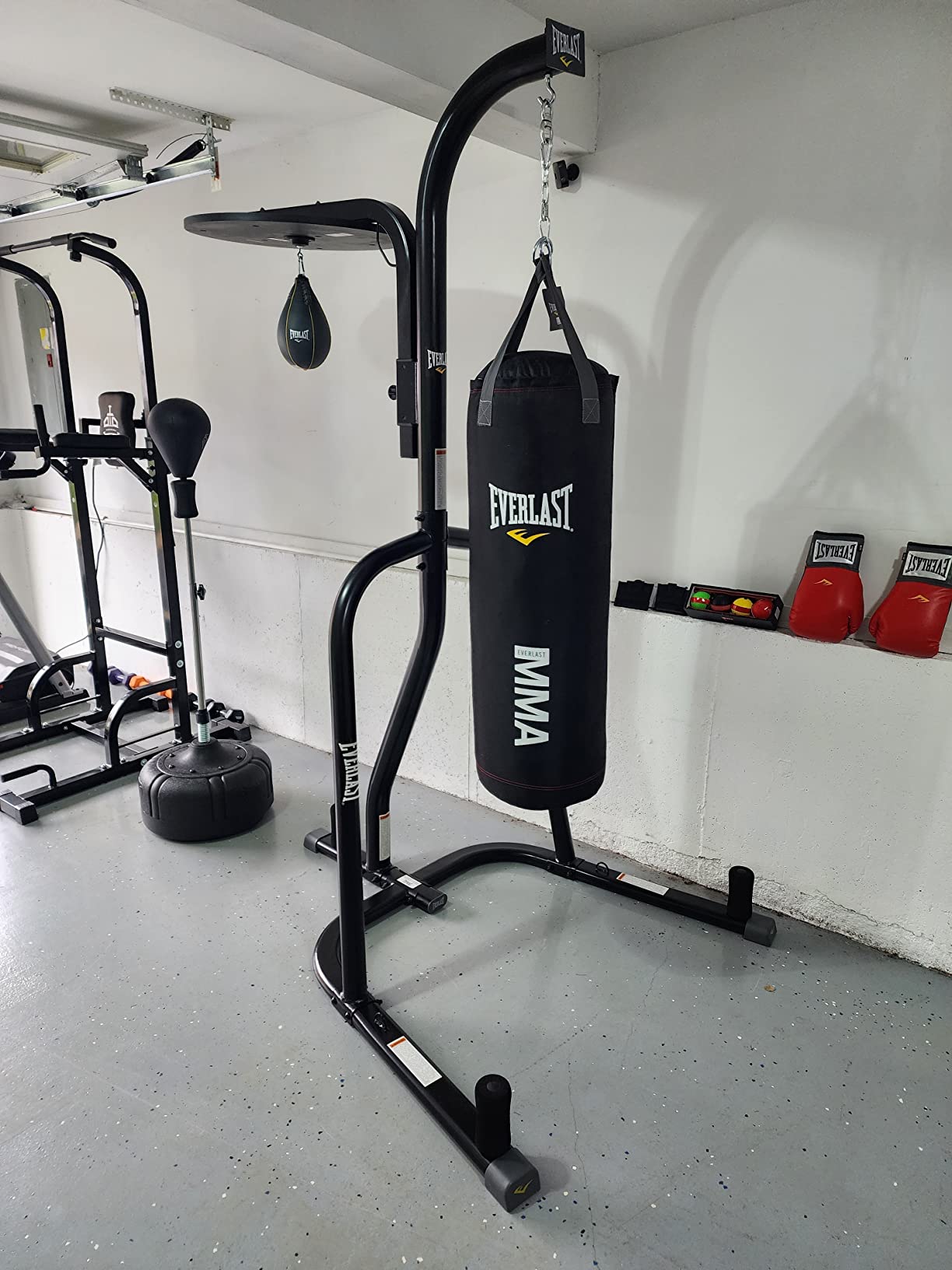 32/mo Finance Everlast Steel Heavy Punching Bag Stand Workout