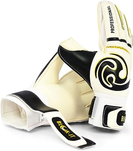 Miniatura 8 de Blok-IT Guantes de portero. Guantes de portero para guardar dedos para fútbol. Tamaños para niños, jóvenes y adultos. Haz los ahorros más difíciles