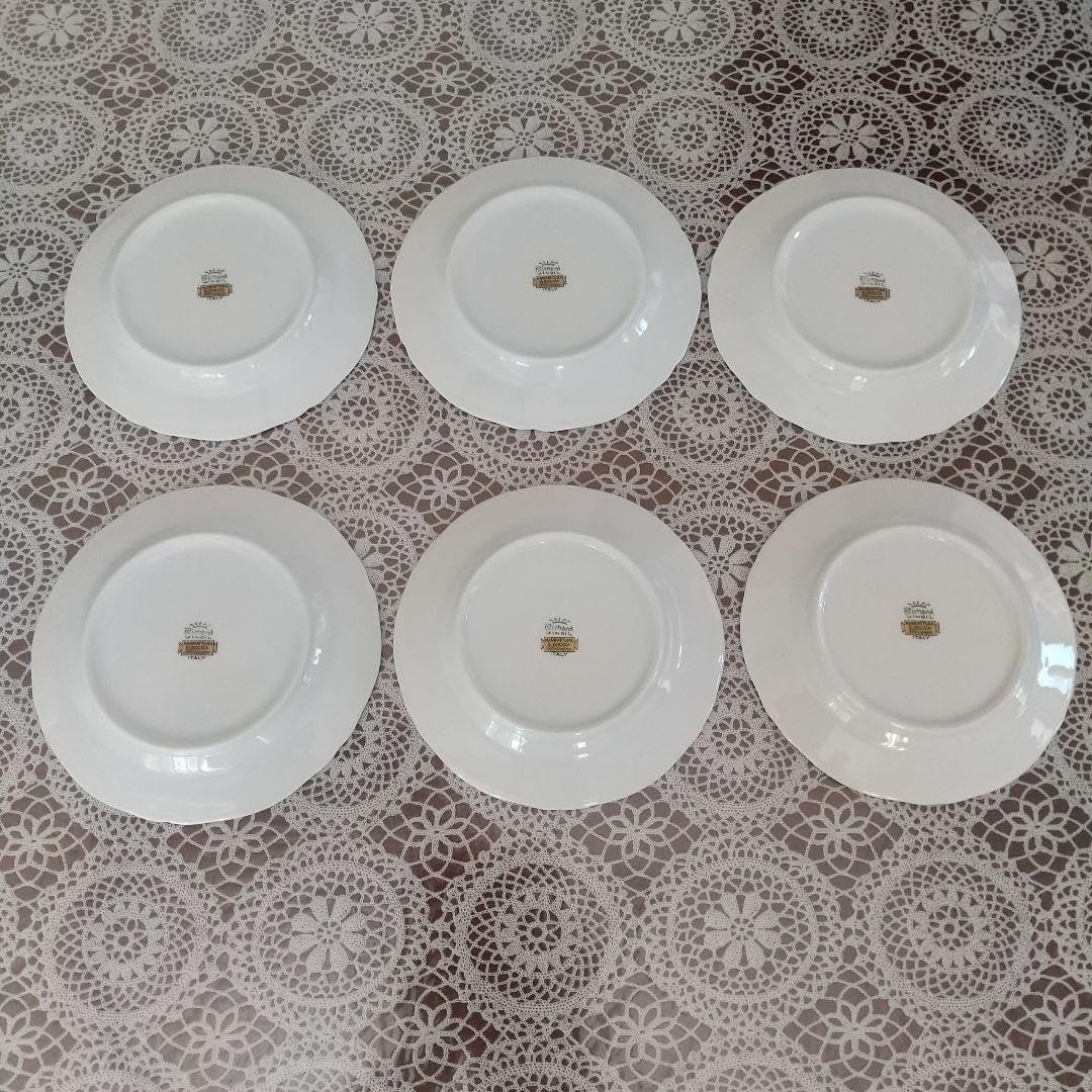 リチャードジノリイタリアンフルーツ19センチ皿6枚セット リチャード