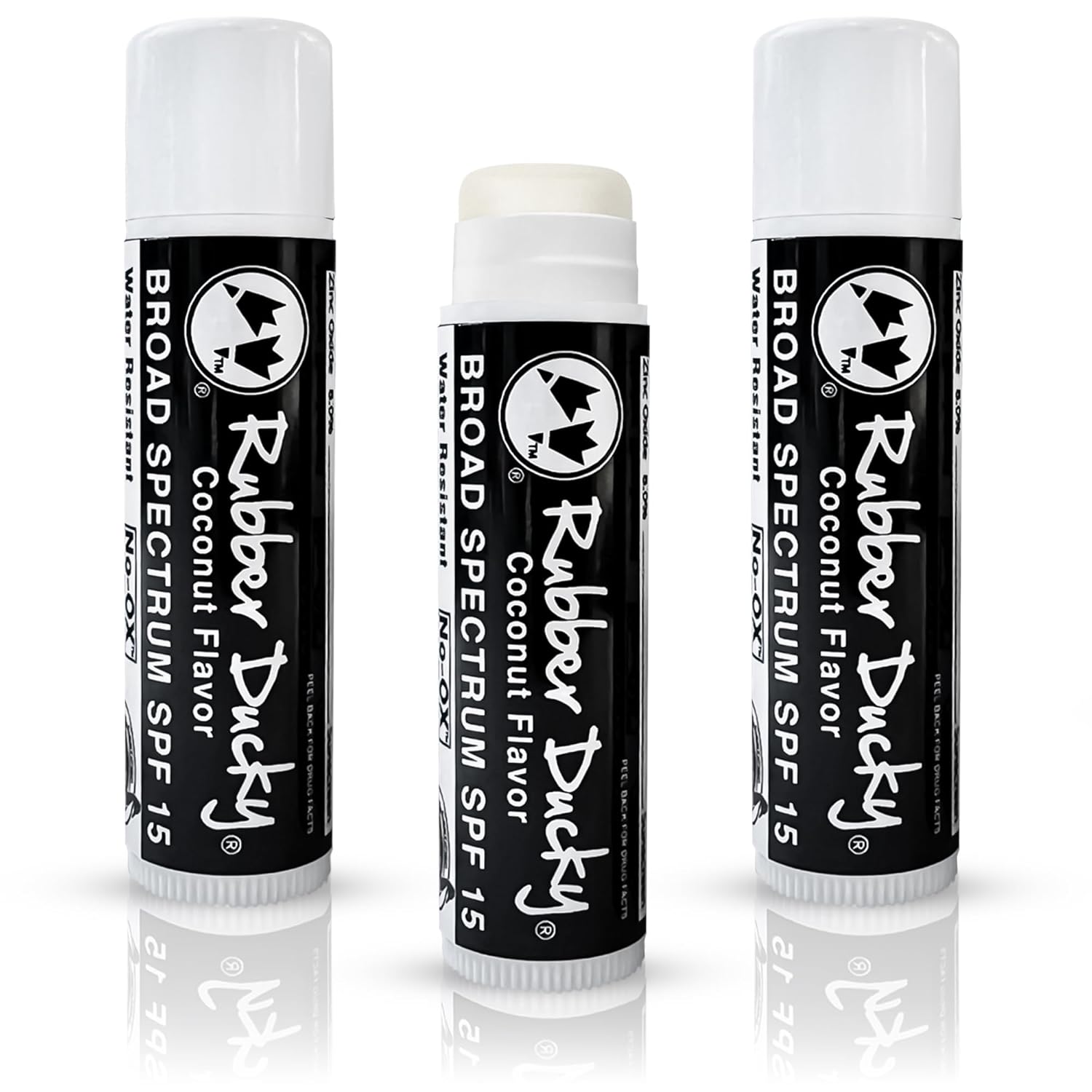 Rubber Ducky Lip Balm SPF 15 Lip Sunscreen Reef Safe