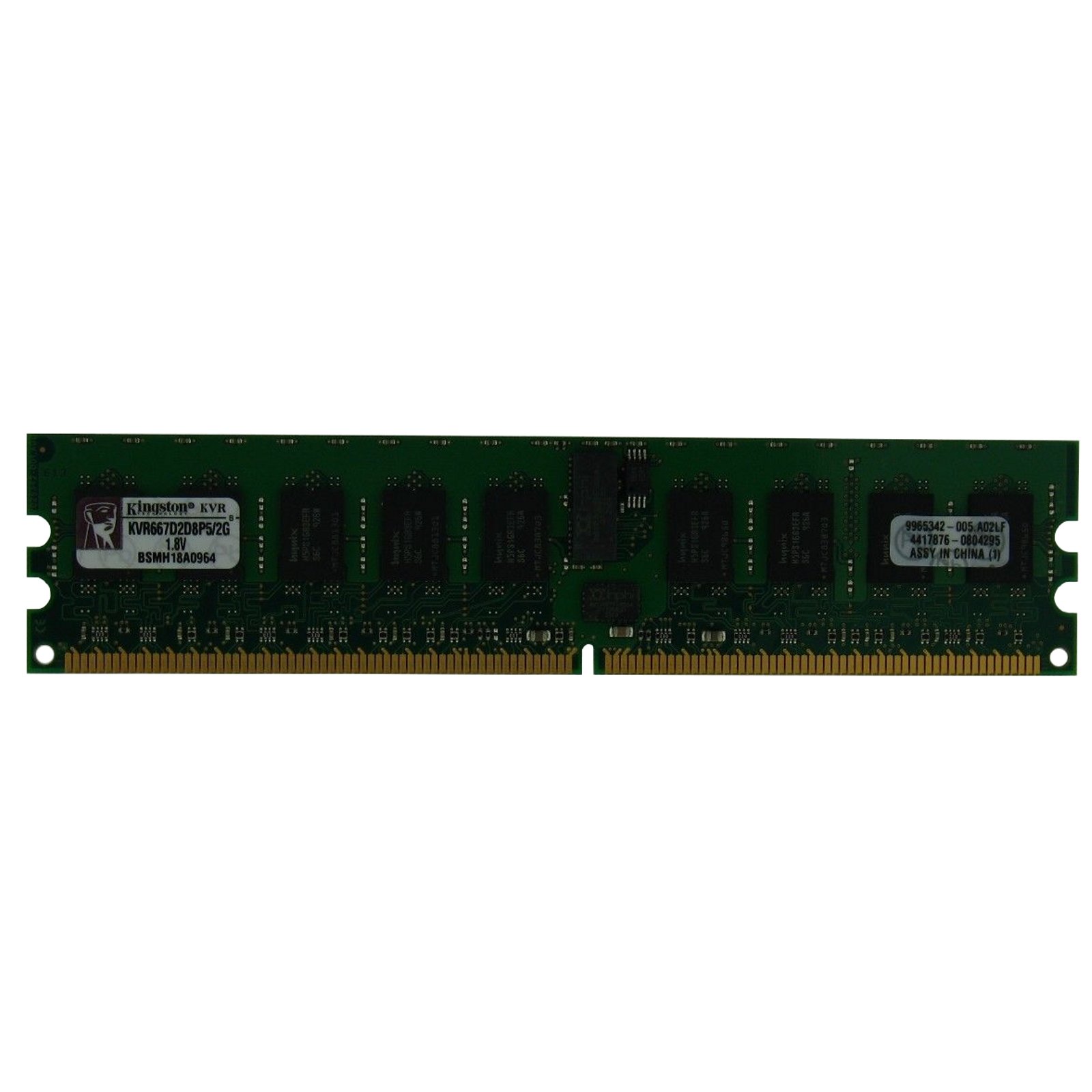 【中古】キングストンkvr667d2d8p5?/ 2g 4?x 2gb pc2???5300?ddr2???667?MHz 240?- ECCメモリサーバーパックof 4 Amazon | キングストン2 GB kvr667d2d8p5 / 2g pc2 – 5300 667 MHz
