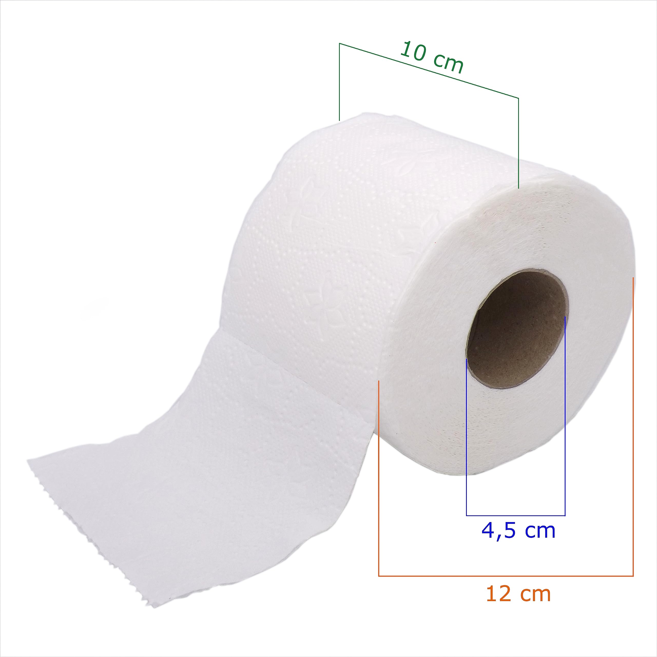 Carta Igienica Softly 3 Veli, 40 Rotoli (10 pacchi da 4 rotoli), Morbida e Resistente, Goffratura Floreale, Bianca, in Pura Cellulosa, Delicata sulla Pelle, Non Profumata